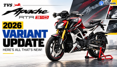 2026 TVS Apache RTR 310 Gets a Variant Update; Here's All That's New!